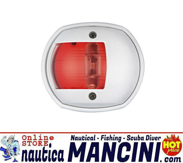 Fanale di via 12mt COMPACT LED ABS Bianco 112.5° ROSSO