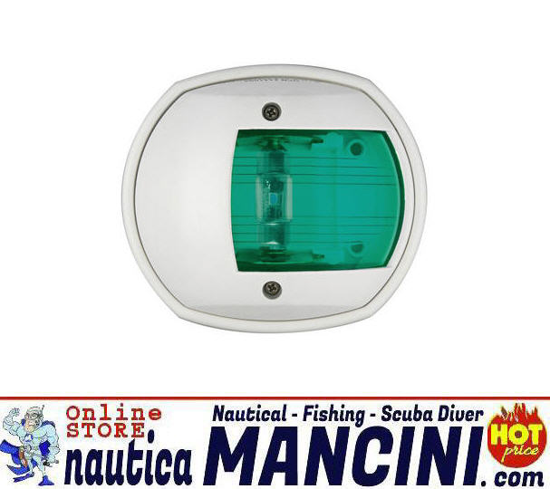 Fanale di via 12mt COMPACT LED ABS Bianco 112.5° VERDE