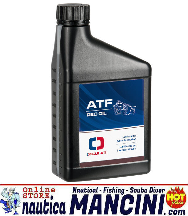 Olio Idraulico ATF Red Oil per Timonerie, Trim, Flaps... 1 Lt