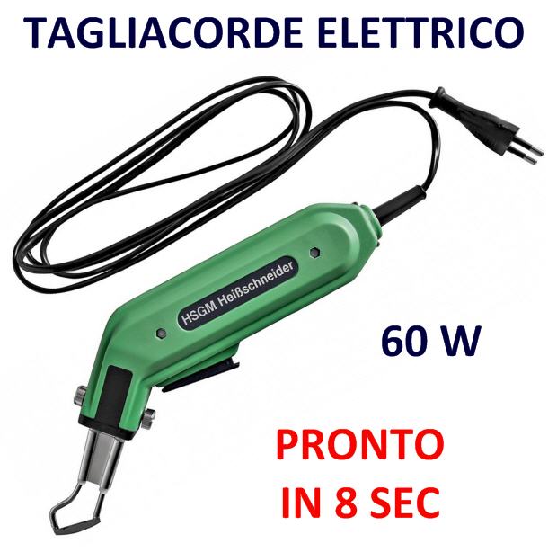 Tagliacorde (Tagliacime) Elettrico a Caldo Professionale 60W