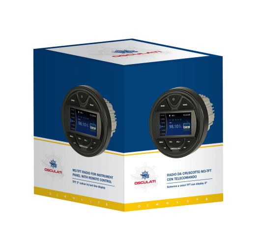 Radio FM/Bluetooth/DAB/USB/Mp3 per Uso Nautico 4x40W