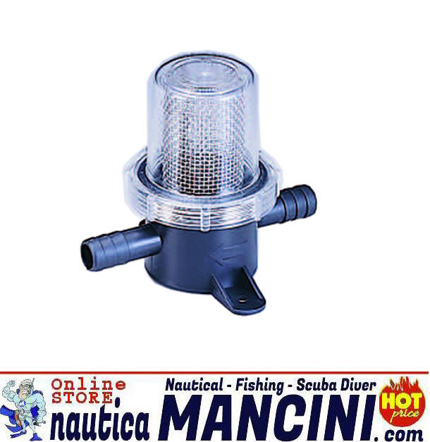 Filtro Doccia e Pompe di Sentina Anti Intasamenti Portagomma 12,5 mm  [026-0030] - €8.40 : Nautica Mancini, Pesca e Sub, Prezzi Stock by  Ipernautica