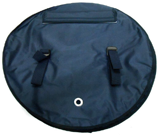 Involucro Custodia PVC per salvagente anulare e boetta Blu Navy