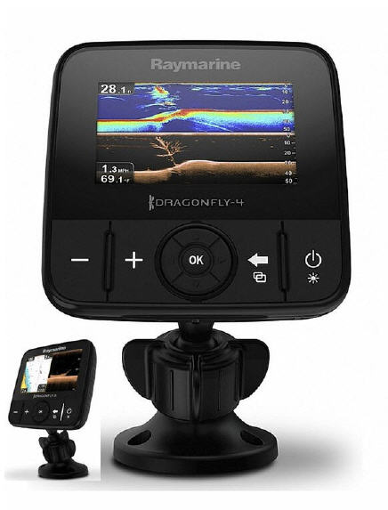 GPS-ECO RAYMARINE Dragonfly 4 PRO Chirp + Wi-Fi + C-Map + TRASDUTTORE