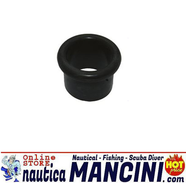 Portacanna Ricambio - Boccola in Gomma Nera 45x13 mm