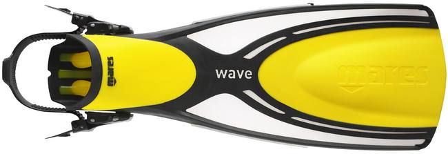 Pinne con cinturino WAVE OH Gialle Tg. XL