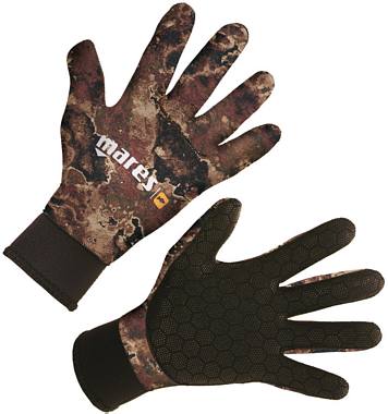 Guanti 3 mm Mimetici MARES Camo Brown Tg.4/L