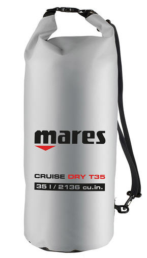 Borsa Sacca Stagna Mares CRUISE DRY T35 SILVER 35 LT