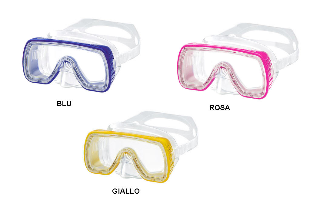 Maschera Bambini MARES CARIBE Junior Vari Colori