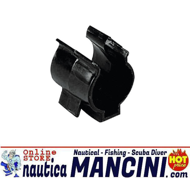 Clip Universale Piccola Nera Ø 25/32 mm