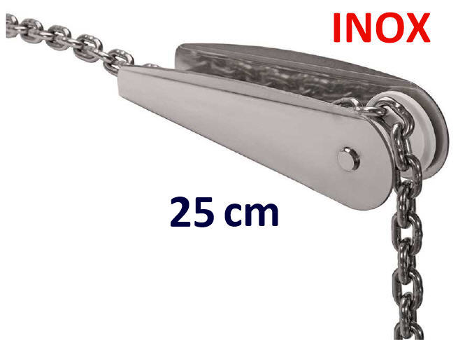 Musone di Prua Inox 250x50 mm