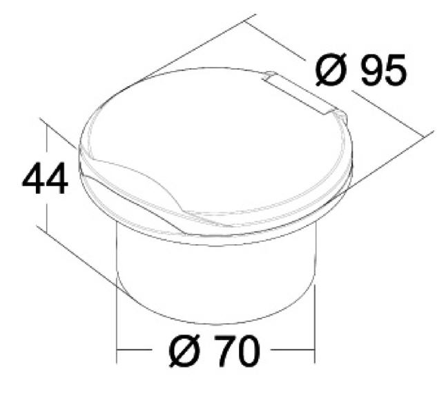 Rubinetto Acqua Miscelatore Calda/Fredda completo di Box tipo Classic - Clicca l'immagine per chiudere