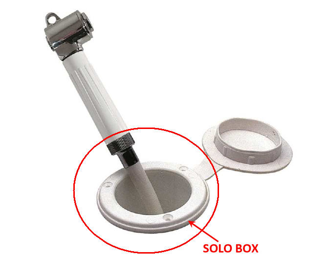 Box Doccetta (solo alloggiamento) Ricambio Centrale Soft Cap - Clicca l'immagine per chiudere