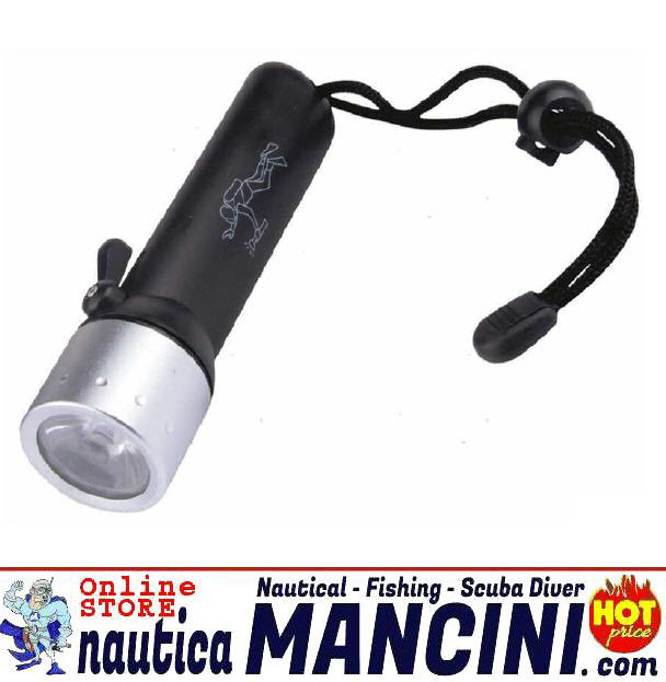 Torcia Sub LED 3W 20MT 180 Lumen