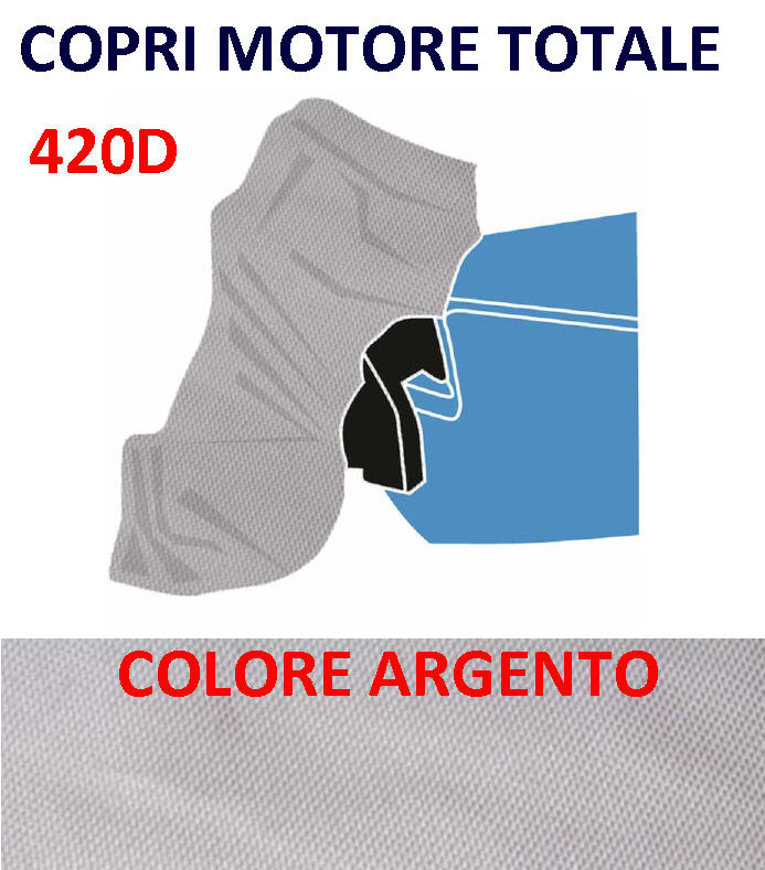 Copri Motore Fuoribordo TOTALE Mod. 420D Mis. 1/S cm 110H - Clicca l'immagine per chiudere