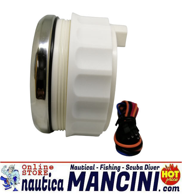 Contagiri Universale 0-4000 RPM Ø 85 mm con CONTAORE Bianco - Clicca l'immagine per chiudere