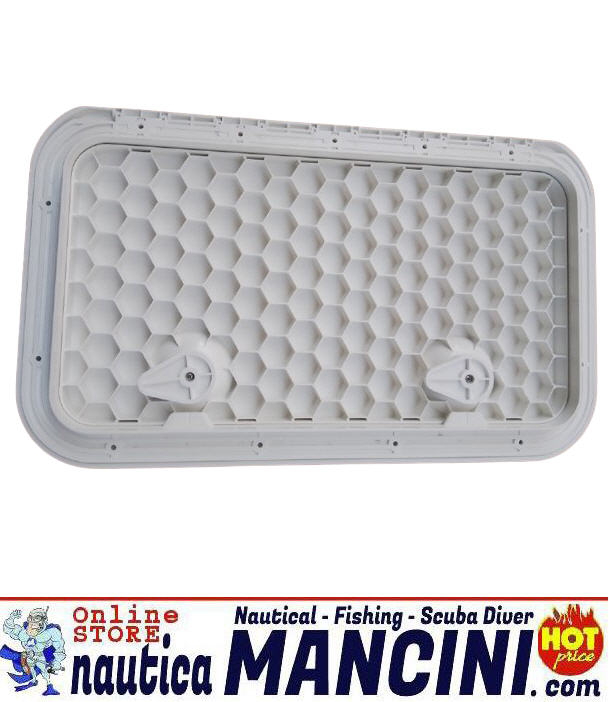 Portello Ispezione a Filo 606X357 mm (523x274 interno) BIANCO