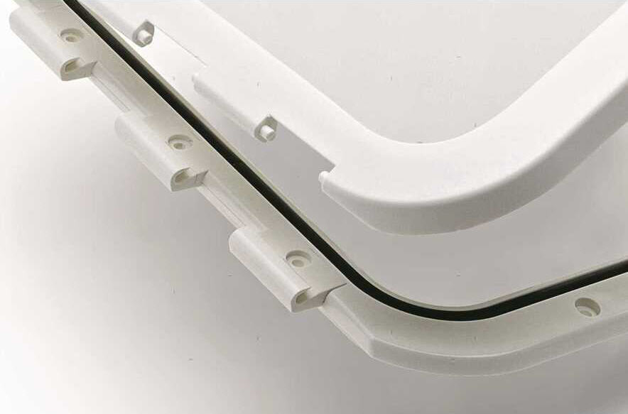 Portello Ispezione a Filo 610X364 mm (530x282 interno) GRIGIO