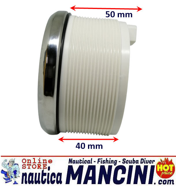 Contagiri Universale 0-6000 RPM Ø 85 mm con CONTAORE Bianco - Clicca l'immagine per chiudere