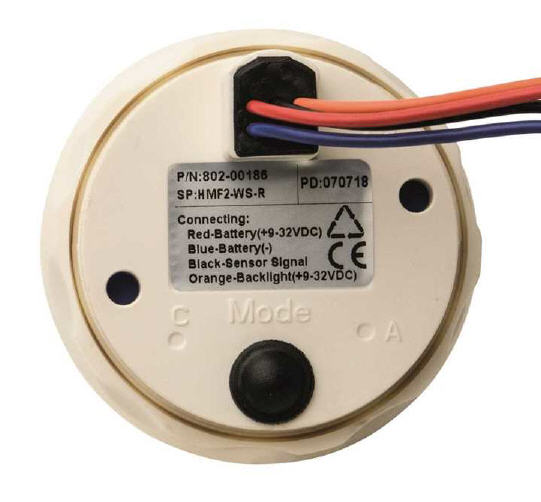 Voltometro ECMS DIGITALE 12/24 V Ø 52 mm NERO con Lunetta Cromata