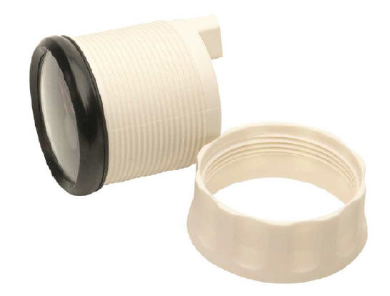 Voltometro ECMS DIGITALE 12/24 V Ø 52 mm NERO con Lunetta Cromata