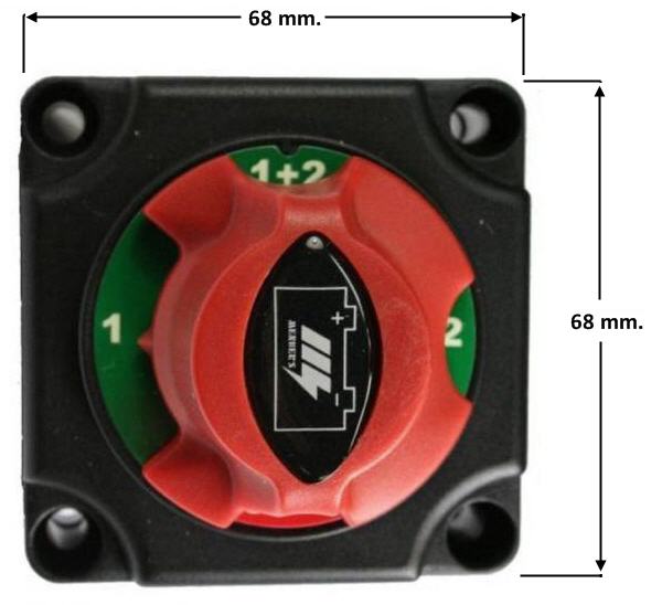 Staccabatteria con base Appoggio 300 Amp con Manopola Rotante - Clicca l'immagine per chiudere