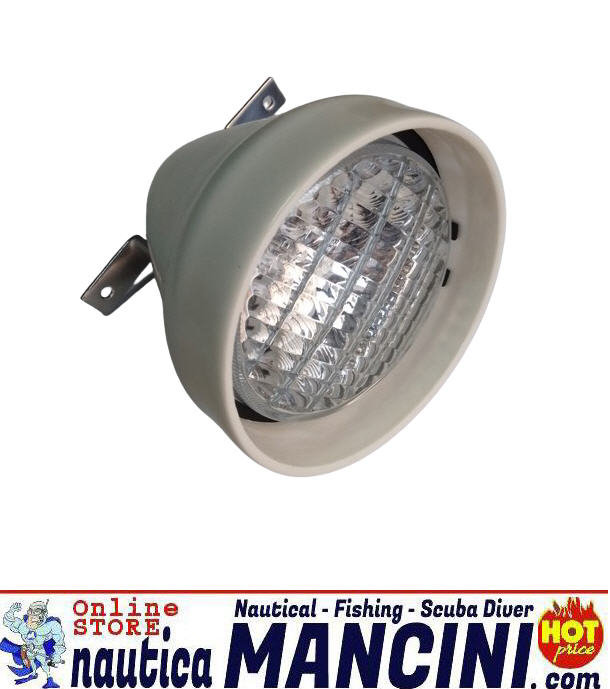 Faro Crocetta PVC fisso 12V, 55W