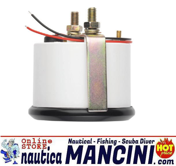 Indicatore Livello Carburante 240/33 Ohms Ø 52 mm Nero - Clicca l'immagine per chiudere