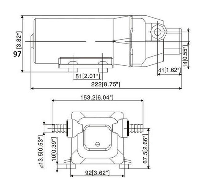 Autoclave 12,5 LT/Min 12V WWB - 4A 2.45 Bar 4 Valvole autoaspirante, per Doccette e Lavelli (fino a 4 utenze) - Clicca l'immagine per chiudere