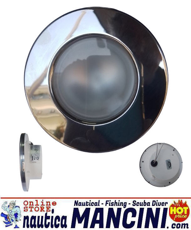 Plafoniera/Faretto ad Incasso ASTEROPE OUTSIDE 12/24V 1xG4x20W D. 81 mm