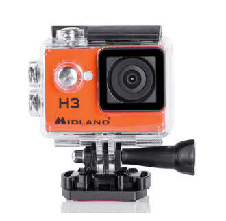 Videocamera MIDLAND H3 Action Cam 1280x720P HD 30 mt con CAR DVR
