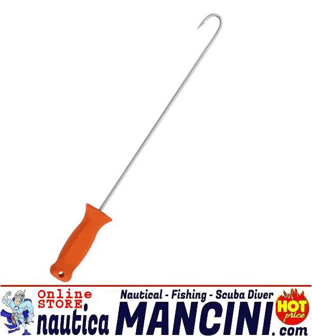 Raffio Polipo Inox Uncino Piccolo 53 cm