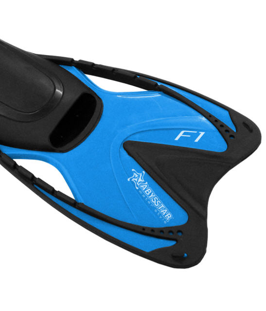 Pinne a scarpetta per Piscina F1 azzurre 45/46
