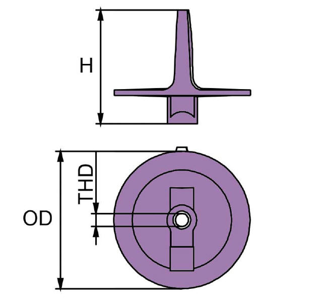 Anodo Zinco a Pinna Piede pe rMercury/Mariner/Mercruiser 50/140 HP con Elica Inox