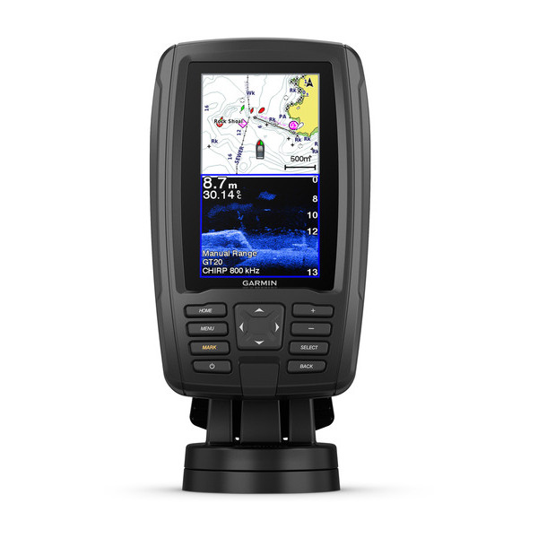 GPS-ECO GARMIN Echo 42CV CHIRP con Trasduttore GT20-TM Funzione CHIRP e ClearVü