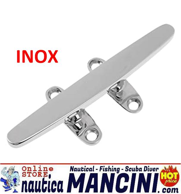 Bitta a Galloccia Inox Base 4 Fori 250 mm