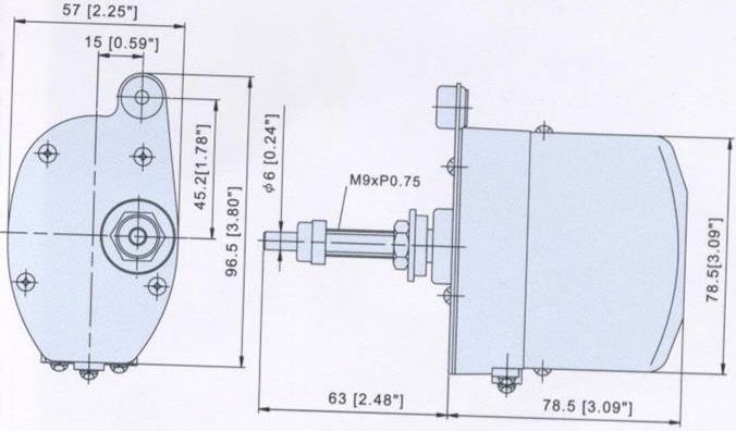Tergicristallo TMC 12V completo di Braccio e Spazzola 200/280 mm inox - Clicca l'immagine per chiudere