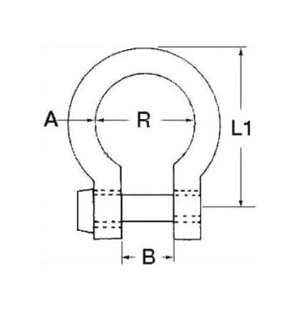 Grillo Inox a Cetra Ø 5 mm