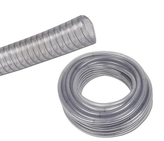 Tubo Spiralato PVC trasparente 20x27mm