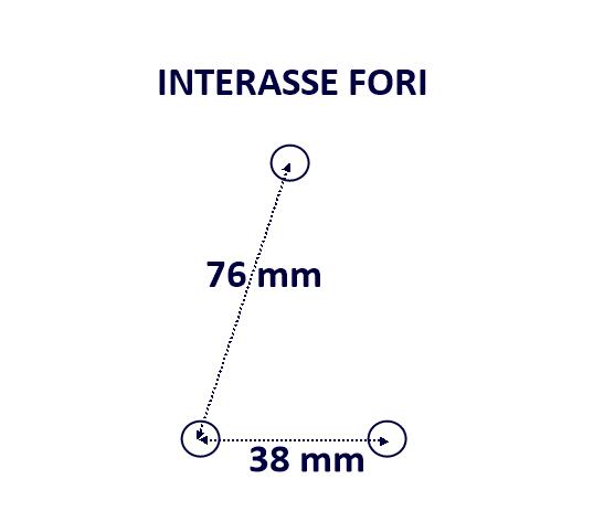 Musone di Prua Inox 170x63xH80 mm