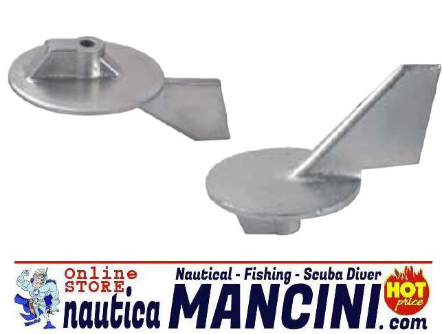 Anodo Zinco a Pinna per Mariner/Yamaha 50/90 HP