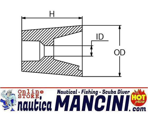 Anodo Zinco Linea d'Asse Radice Ø 35 mm - Clicca l'immagine per chiudere