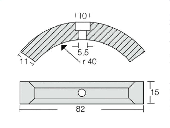 Anodo Zinco KIT 3 pezzi Collare Volvo Penta Sail Drive Eliche Pieghevole completo di Viti - Clicca l'immagine per chiudere