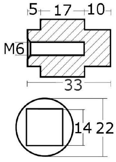 Anodo Zinco a Cilindro per Yamaha/Selva 80/200 HP