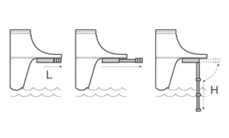 Scaletta Inox a Scomparsa 4 Gradini per Plancetta 30 cm - Clicca l'immagine per chiudere