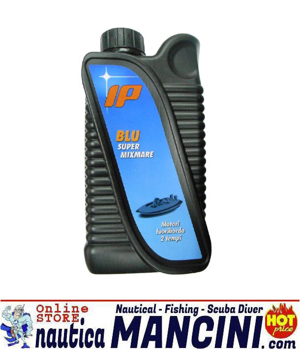 Olio motore Marino 2T TC-W3 IP SUPER MixMare Minerale- 1 Lt.+ OFFERTA QUANTITA'