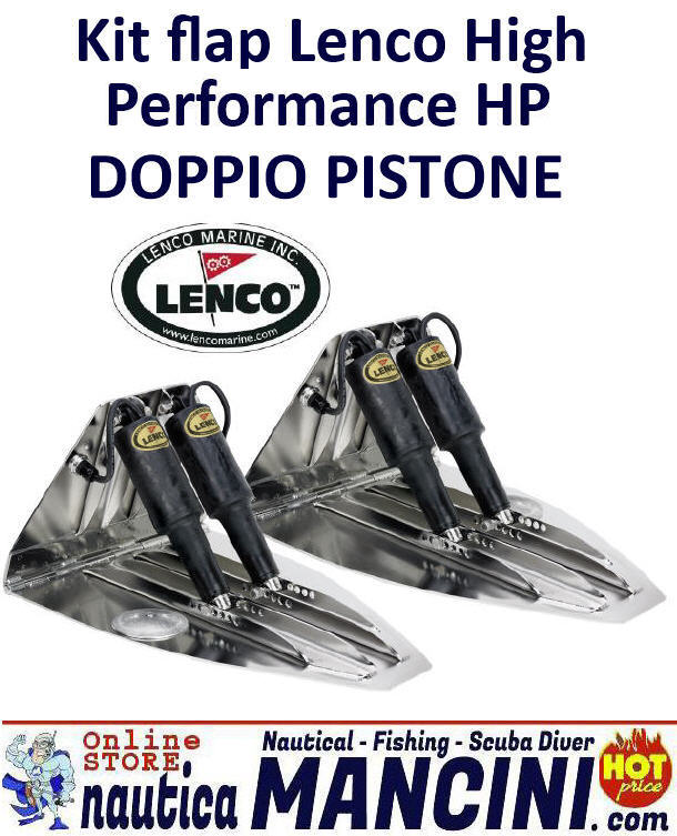 Kit Flap Lenco High Performance HP 21x14 per scafi 7,20/12,60 mt Doppi Pistoni