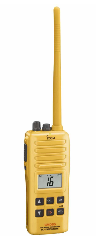 VHF Portatile Nautico GMDSS IC-GM1600E