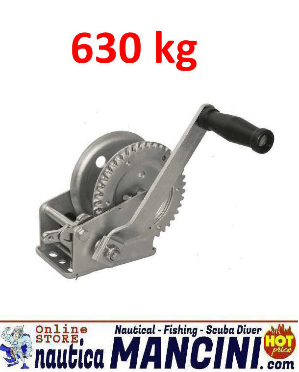 Argano Manuale Max Potenza 630 Kg [932-0002] - €41.50 : Nautica Mancini,  Pesca e Sub, Prezzi Stock by Ipernautica