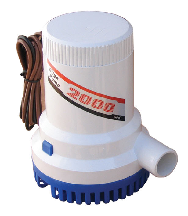 Pompa Immersione BILGE PUMP 2000 (126lt/min) - Clicca l'immagine per chiudere